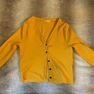 Mustard Cardigan